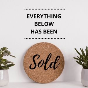 EVERYTHING BELOW IS SOLD